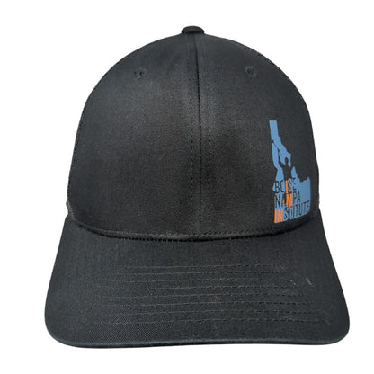 Boise Nampa Institute Snapback Trucker Hat Black One Size Mesh Back
