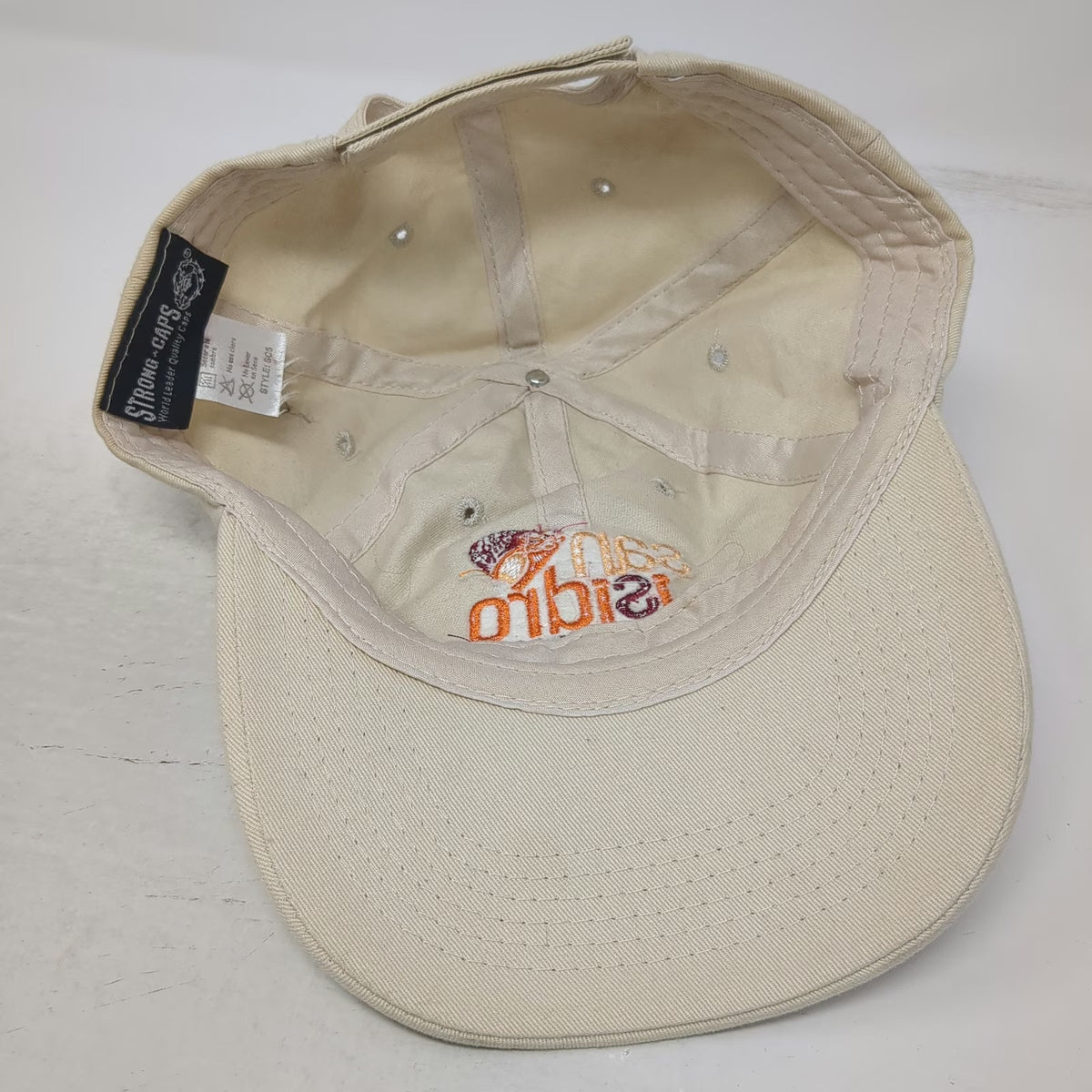 Strong Caps San Isidro Cloud Forest Lodge Bird Beige One Size Baseball Cap Hat