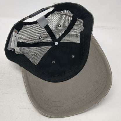 Carhartt Trucker Hat Gray Camouflage Mesh Back One Size Snapback Patch Hat