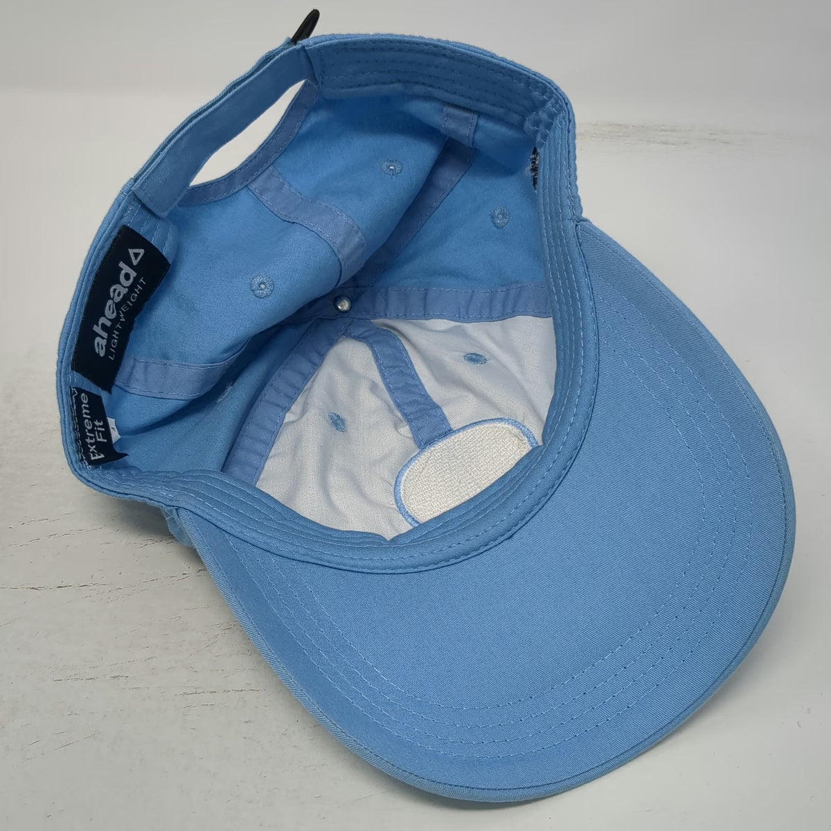 ahead Baseball Cap Blue One Size Mile High Marina McCall Idaho Cotton Hat Patch