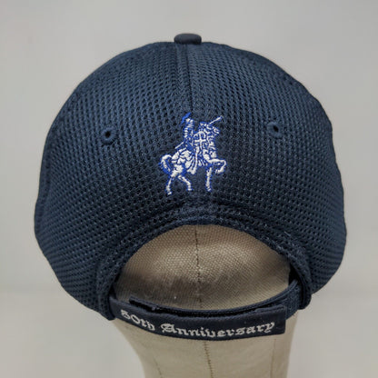 Freckles Men's Strapback Hat Blue Size OSFA Embroidered CC 50th Anniversary Logo