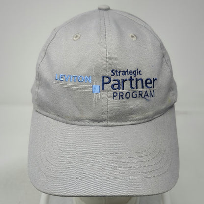 AMC Leviton Strategic Partner Program Gray One Size Baseball Cap Hat Strapback