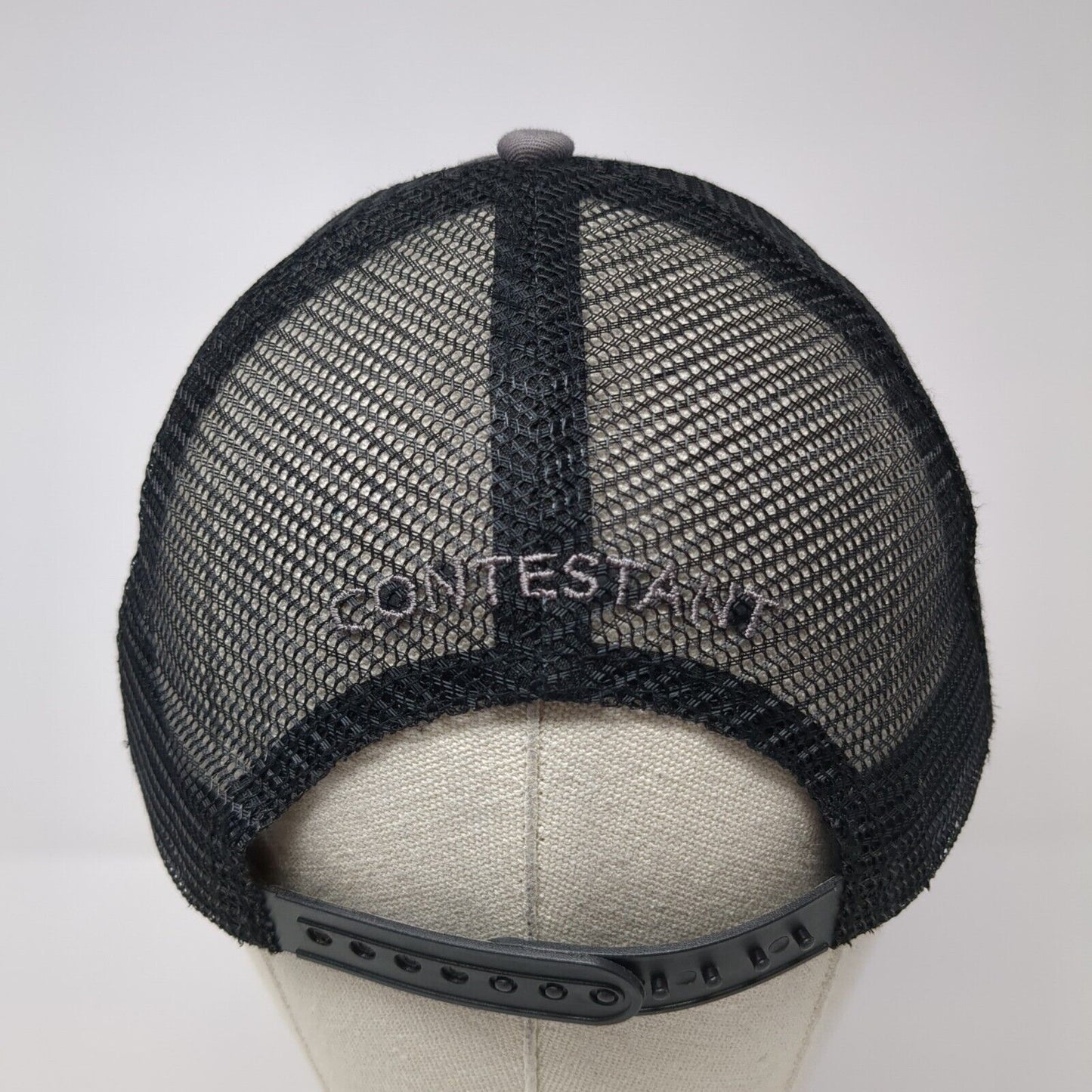 IMPRA Intermountain Pro Rodeo Contestant Snapback Trucker Hat Gray OS Mesh Back