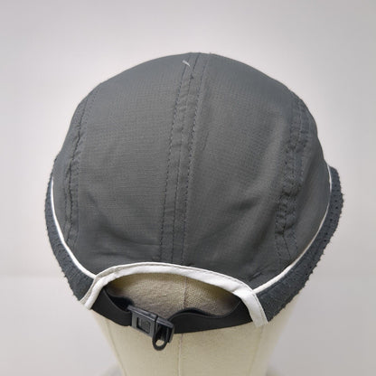 Mission Strapback Hat Gray One Size Adjustable Wet To Cool Outdoor