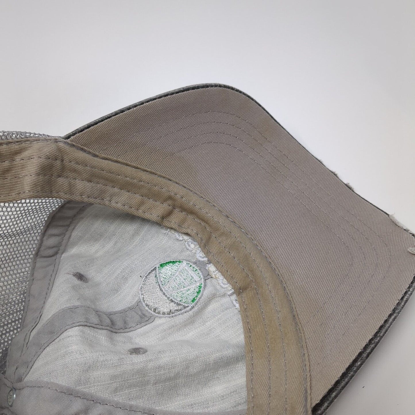 Missouri Tie Strapback Mesh Back Trucker Hat Gray One Size Adjustable