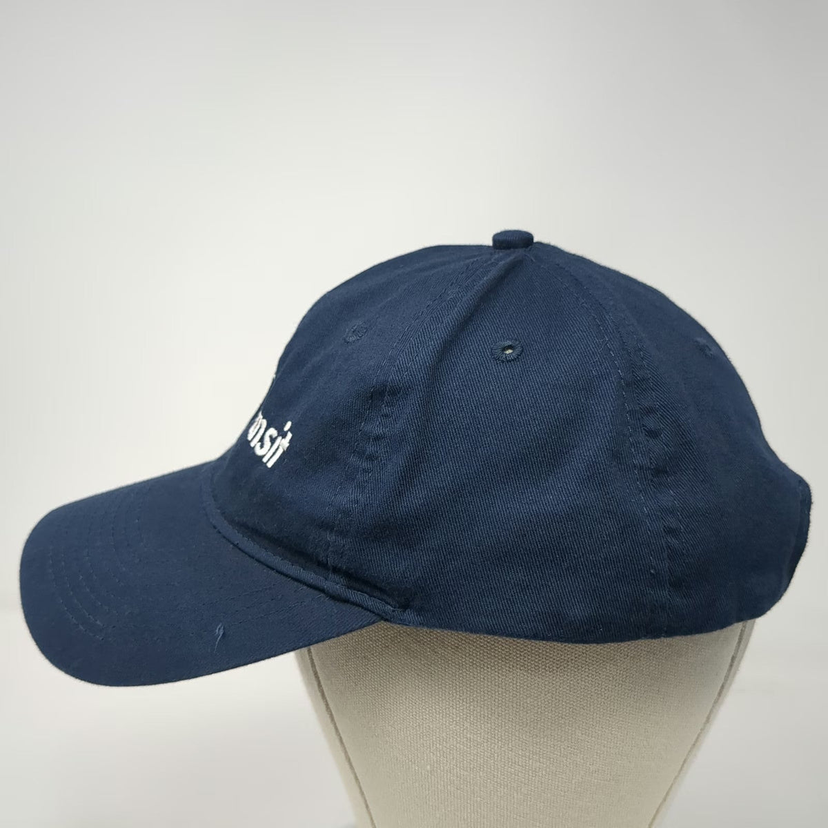 Port & Company Baseball Cap Blue One Size CTtransit Logo Strapback 6 Panel Hat
