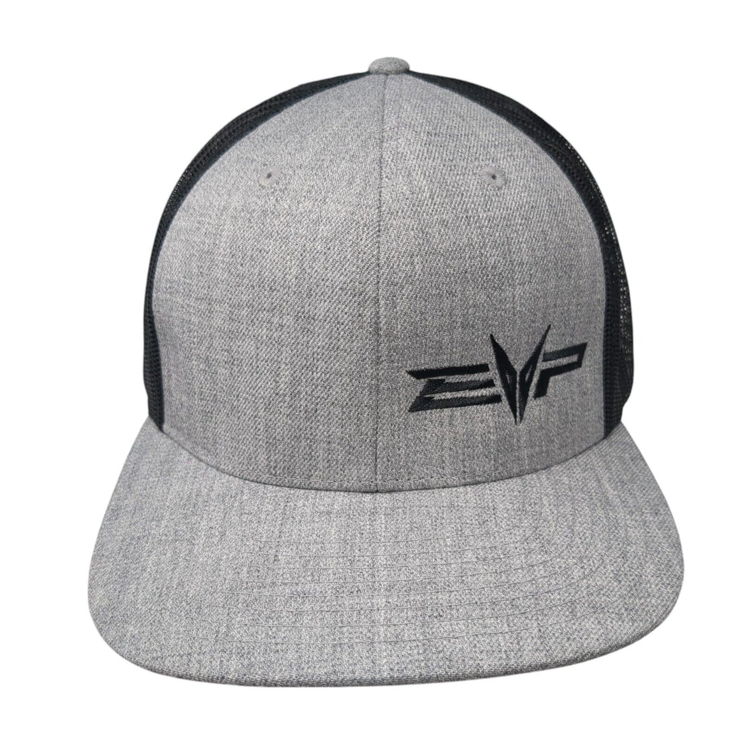 EVP Evolution Powersports Snapback Mesh Back Trucker Hat Gray One Size