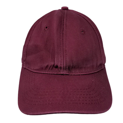 Rawlings Strapback Hat Red Large/XL Adjustable 6 Panel Vent Holes Blank