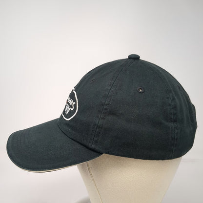 Port Authority Baseball Cap Black One Size Crossroads RV Embroidered Cotton Hat