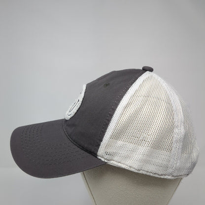 CU Patch Snapback Mesh Back Trucker Hat Gray One Size Outdoor Cap