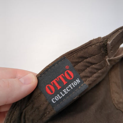 Lake Walcott Cadet Army Cap Brown One Size Adjustable Embroidered Otto Cotton