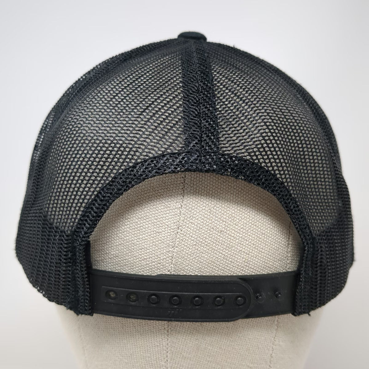 Yupoong Trucker Hat Black One Size Micron Emergency Response Team Mesh Back