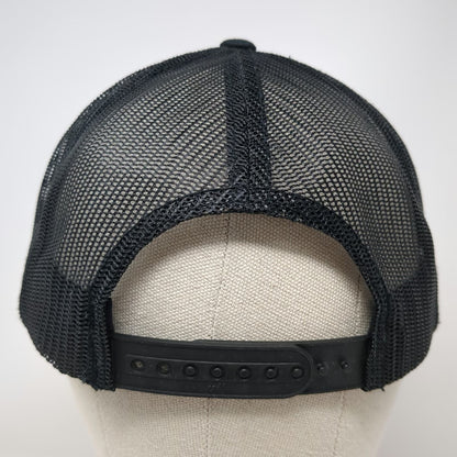 Yupoong Trucker Hat Black One Size Micron Emergency Response Team Mesh Back