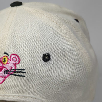 5 Panel Beige Black One Size Owens Corning Luminess Pink Panther USA 1995 Hat