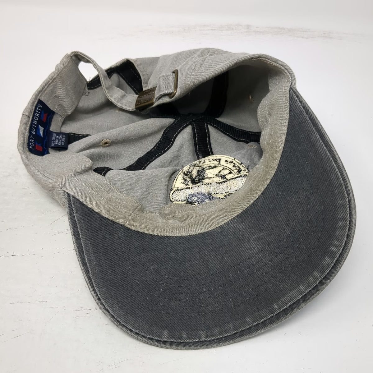 Port Authority Baseball Cap Gray OSFM Idaho State Parks Recreation Cotton Hat