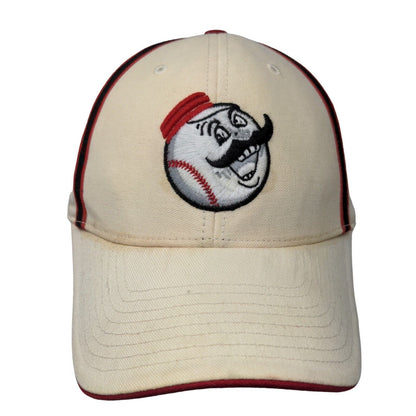 Twins Enterprise Cooperstown Collection Cincinnati Reds Hat Tan OSFA MLB Logo