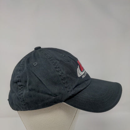 HCM Hells Canyon Marine Strapback Hat Black One Size Embroidered