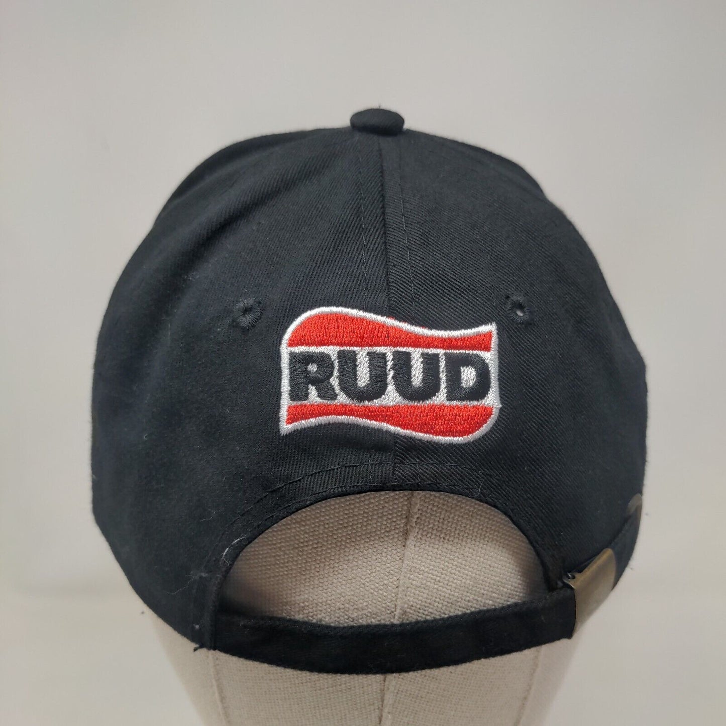 Palm Tree Ruud Slideback Hat Black One Size Embroidered Adjustable 6 Panel