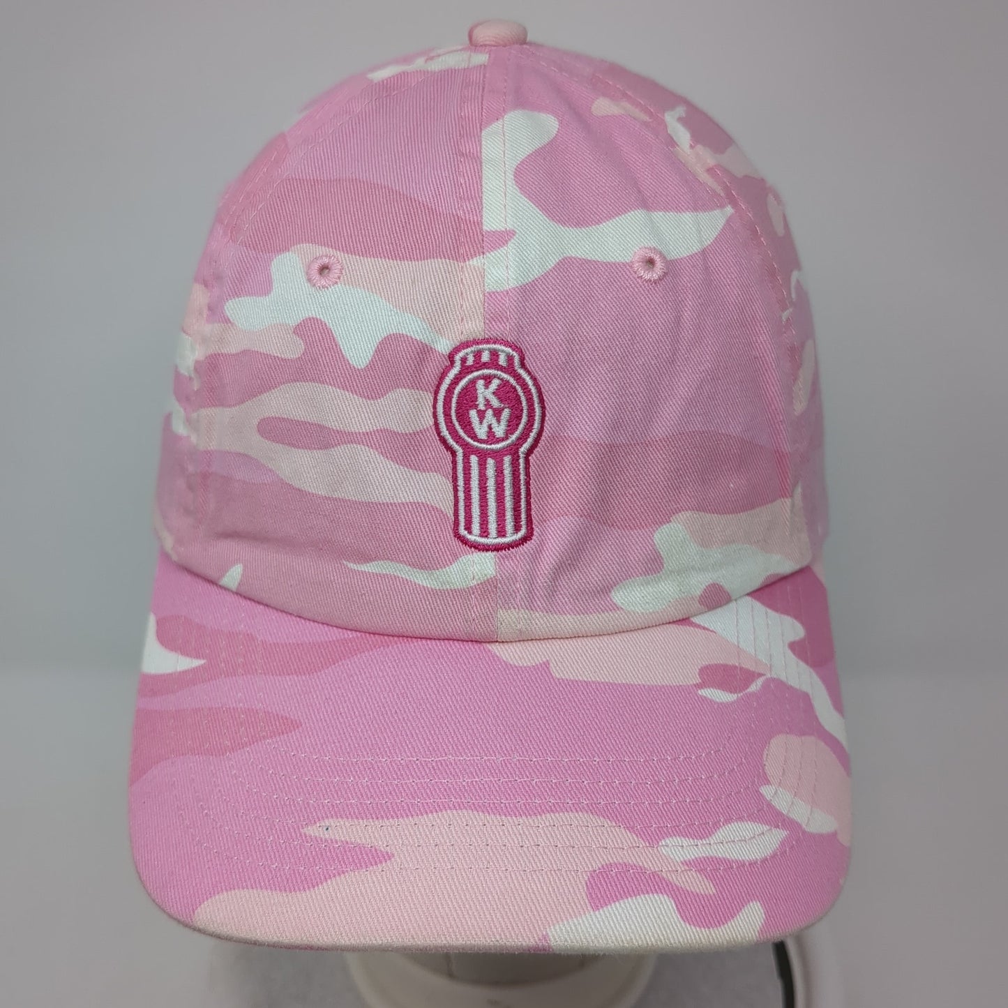 Kenworth Logo Strapback Hat Multi One Size Adjustable Camo Port Authority