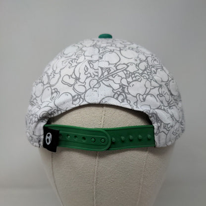 Super Mario Snapback Hat Multicolor OSFM Adjustable Embroidered Cotton
