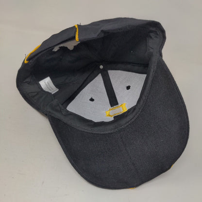 Pittsburgh Pirates Strapback Hat Black Gold Embroidered Logo Allegheny Hospital