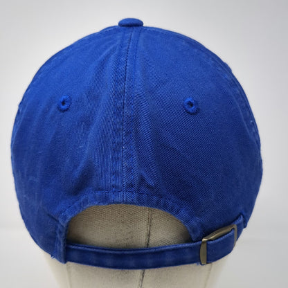 American Needle Turks & Caicos Crest Hat Blue OSFM Baseball Cap Cotton Slideback