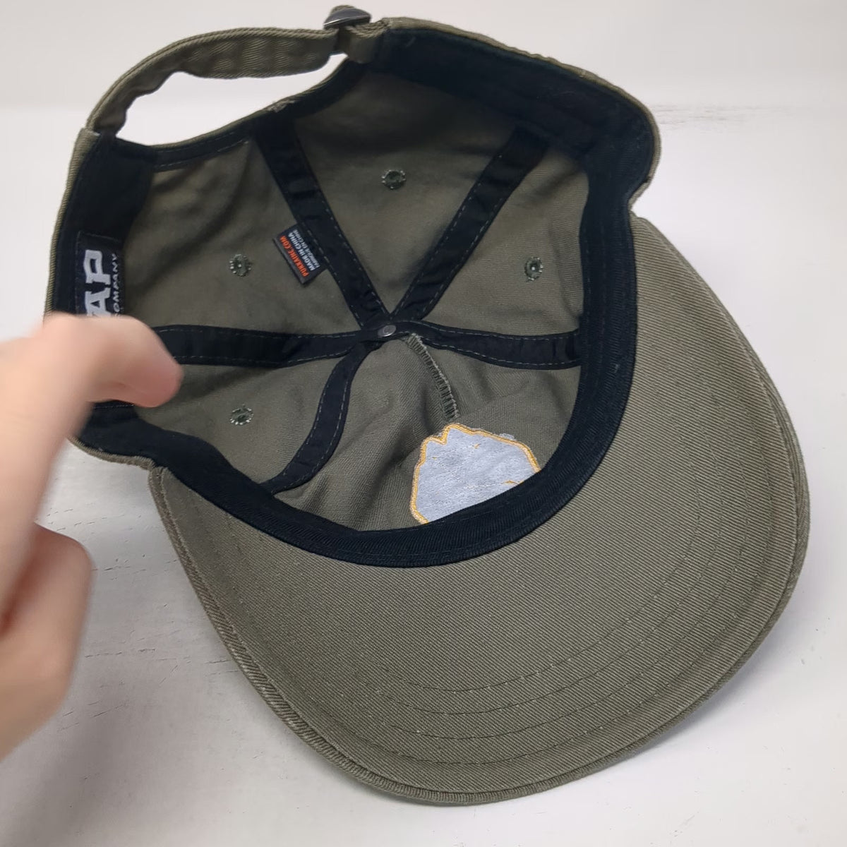 MAP 5 Panel Green One Size Brewing Bozeman Montana Patch Slideback Hat Brewery