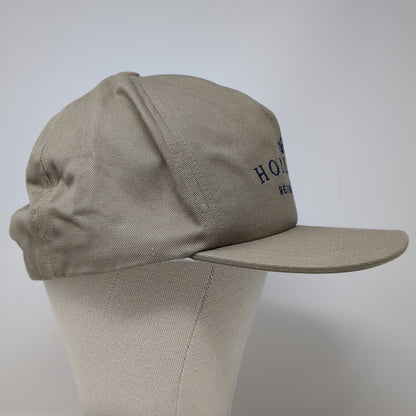 Unionwear 5 Panel Beige One Size Snapback Made in USA Holiday Retirement Hat
