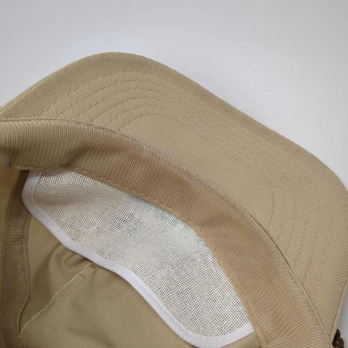 Mountaintop Marketing 5 Panel Beige Simplot Soilbuilders Rope Hat Vintage