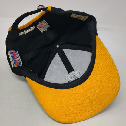 Logo Athletic Pittsburgh Steelers NFL Hat Black One Size Cap Slideback Pro Line