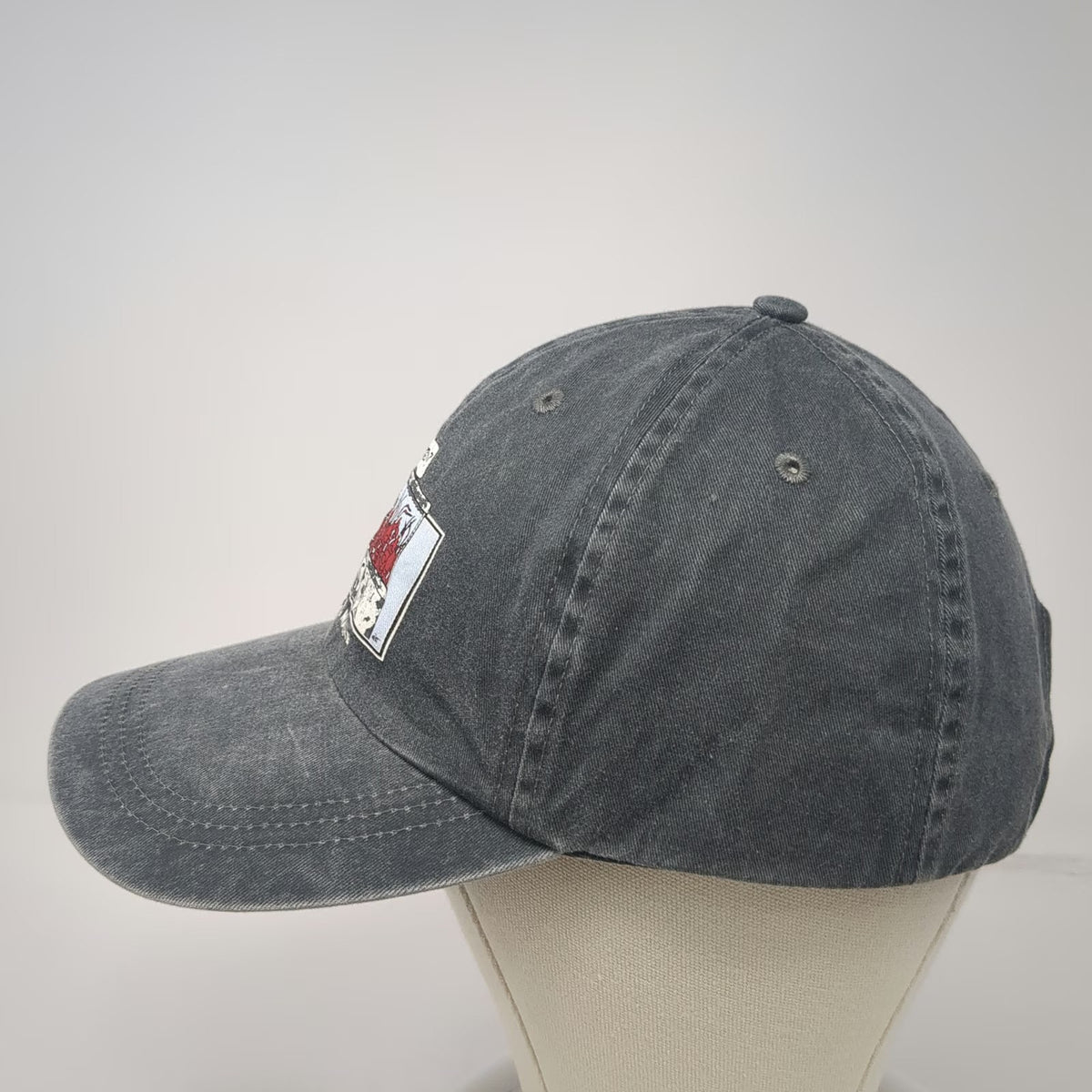 Fahrenheit Headwear Baseball Cap Gray One Size Who Farted Lobster Camden Maine