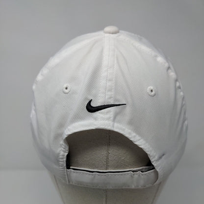 Nike Golf Strapback Hat White OSFM Mountain America Credit Union