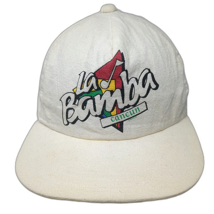 5 Panel Hat Beige One Size Cancun La Bamba Golf Snapback Cotton Mexico Cap