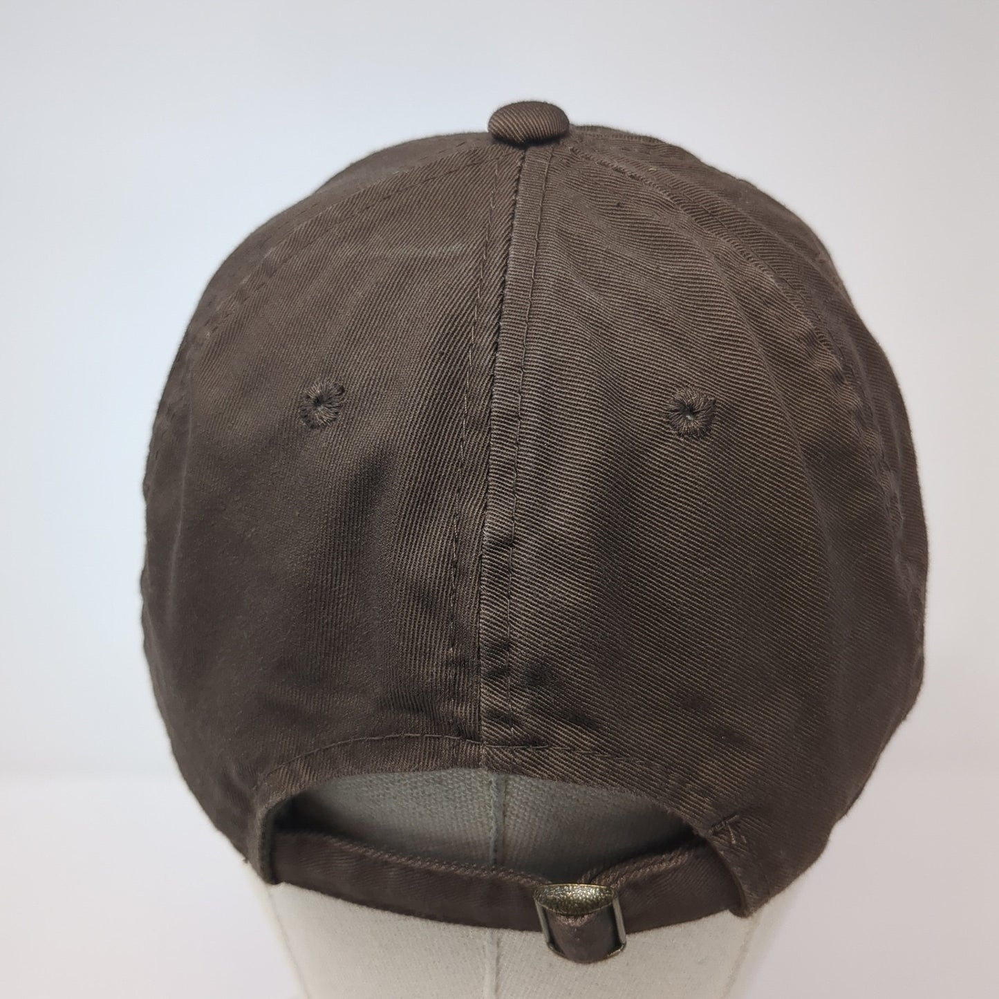 White Hole Resort Slideback Hat Brown One Size Adjustable Outdoor Cap