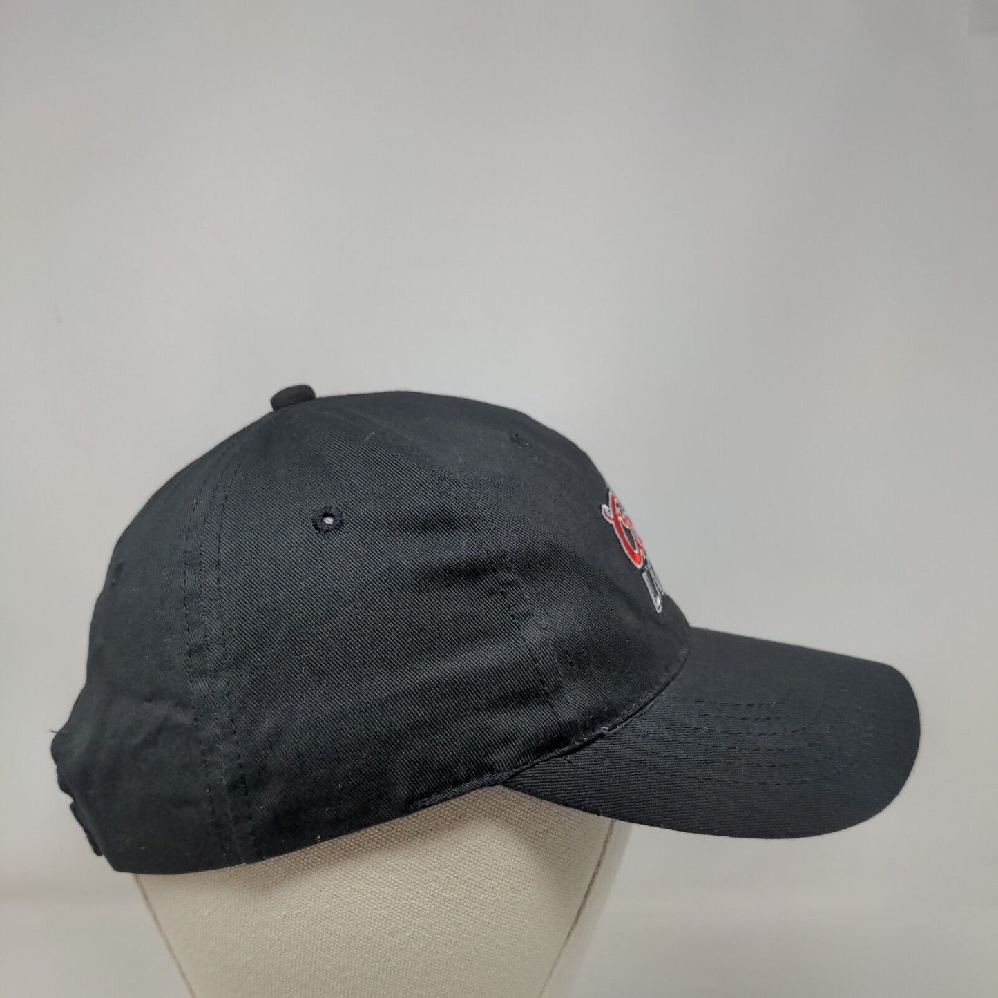 Coors Light Strapback Hat Black One Size Adjustable Embroidered 6 Panel ACME