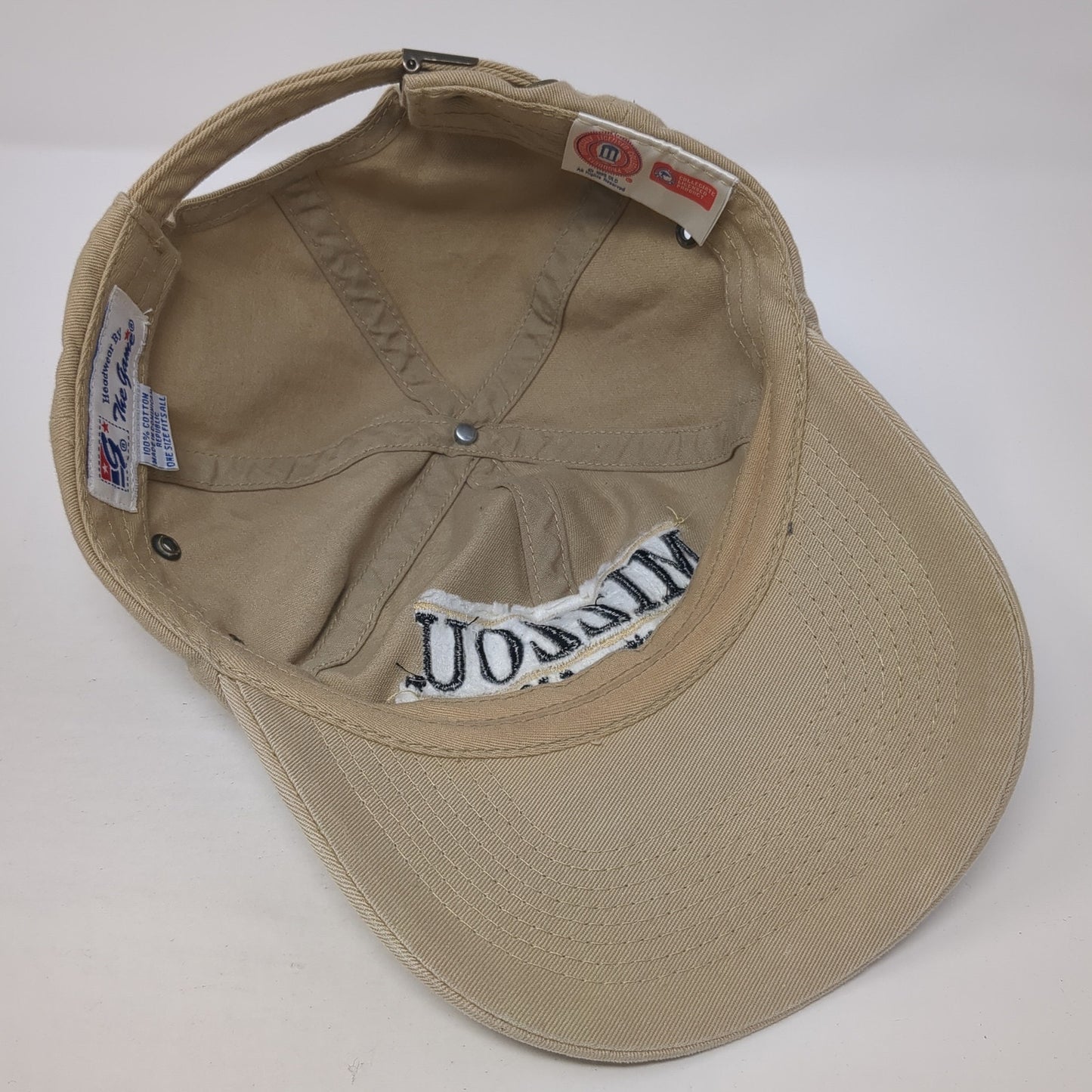 Mizzou University Of Missouri Baseball Cap Brown One Size Adjustable The Game