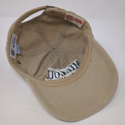 Mizzou University Of Missouri Baseball Cap Brown One Size Adjustable The Game