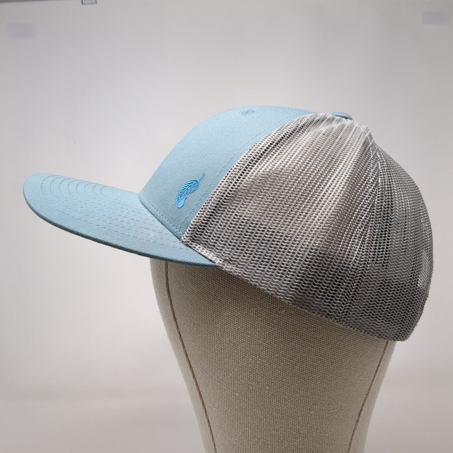 Melaleuca Snapback Mesh Back Trucker Hat Blue M-L Richardson W/Tags