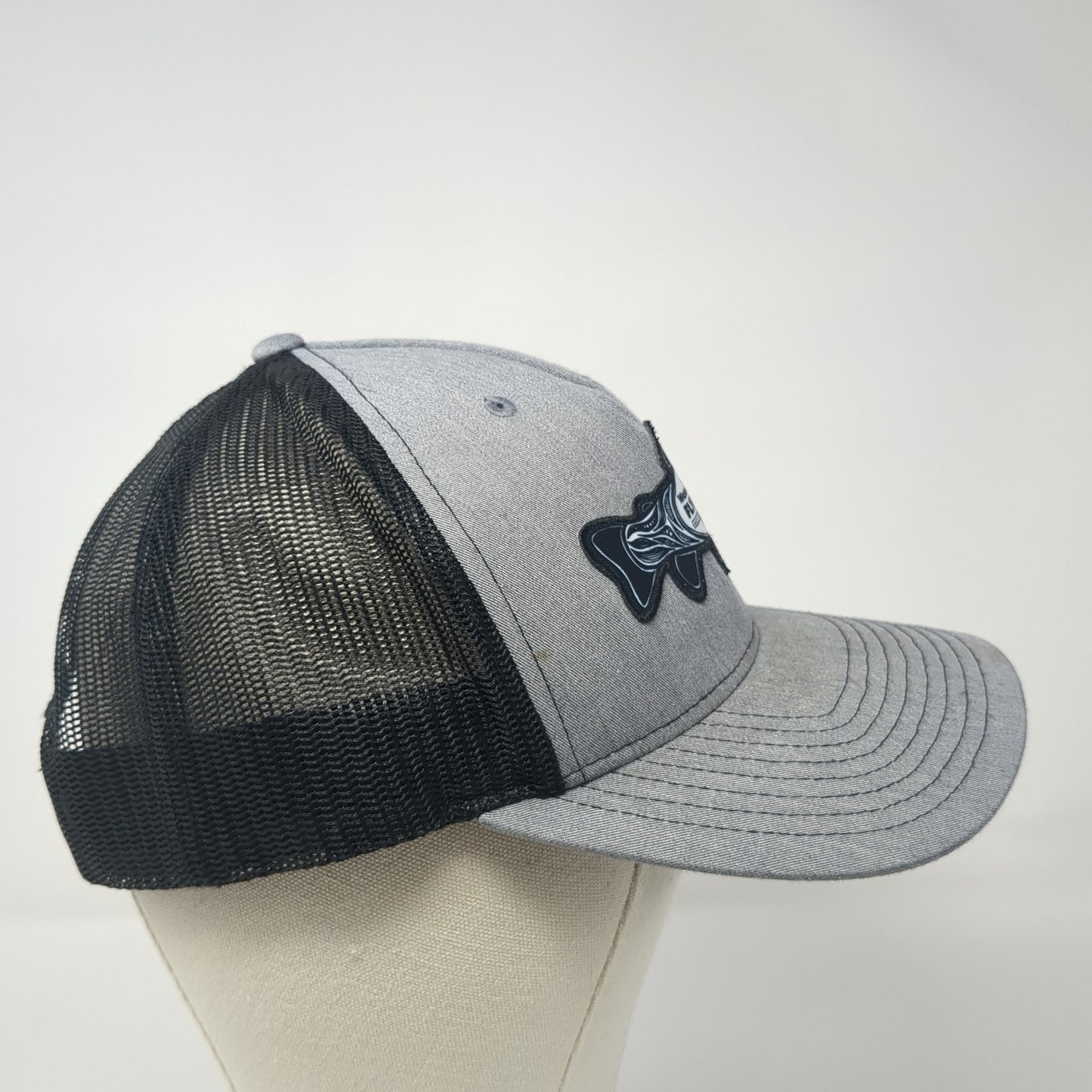 Western Rivers Flyfisher Snapback Trucker Hat Gray One Size Richardson