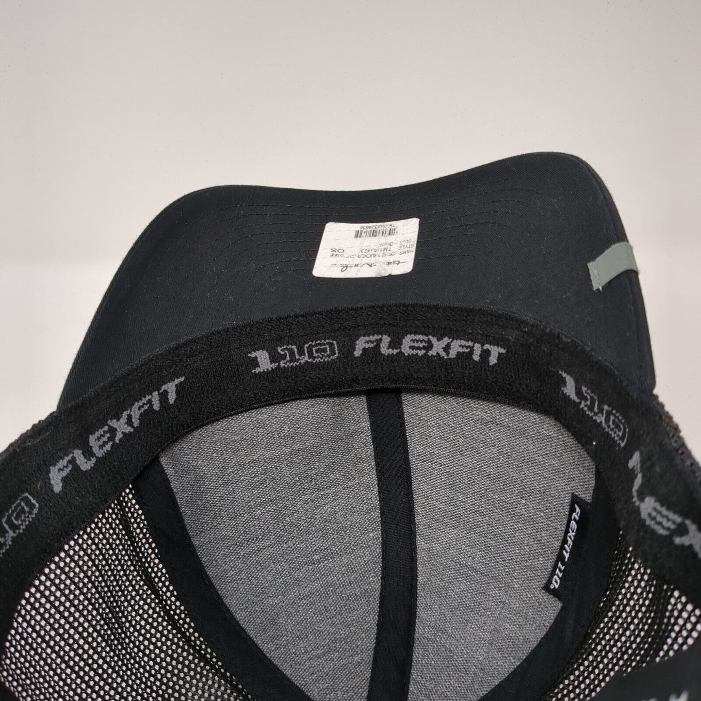 Travis Mathew Snapback Trucker Hat Black One Size Mesh Back Flexfit 110