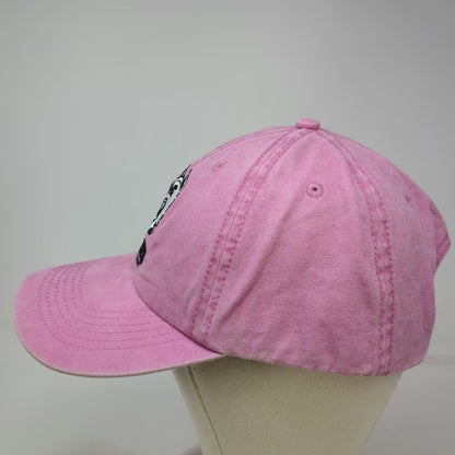 Buyers Products Company Pink One Size Baseball Cap Hat Cotton Slideback Dog Logo