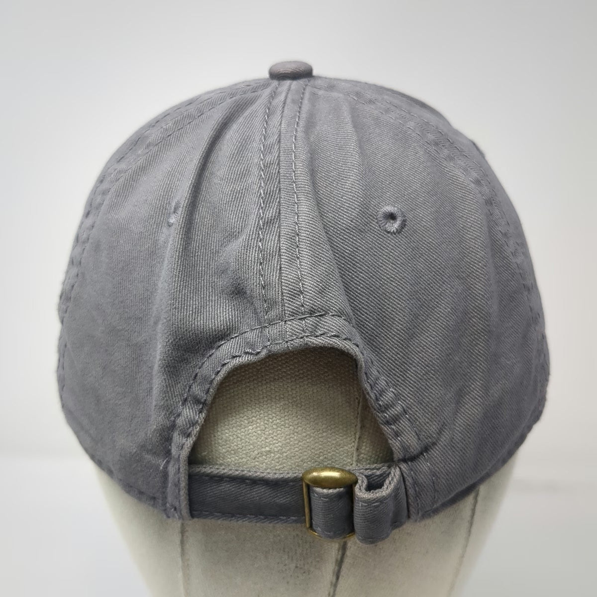 Sportsman Baseball Cap Gray One Size Dickinson Since 1783 Cotton Slideback Hat