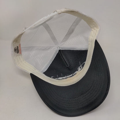 Delta Gamma Snapback Mesh Back Trucker Hat OSFA Black Colorblock