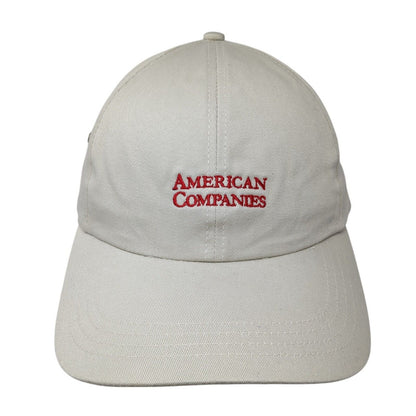 American Companies Slideback HatTan One Size Adjustable Patriotic Port & Company