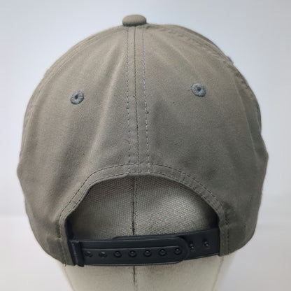 TravisMathew Snapback Hat Brown One Size Flexfit 110 Embossed Logo Golf Sport