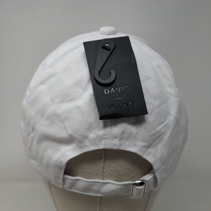 MAMA Slideback Hat White OSFM Adjustable David And Young W/Tags