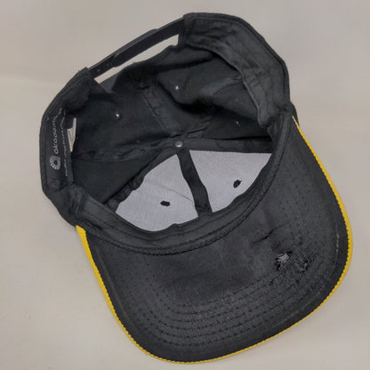 KING Snapback Hat Black One Size Adjustable Embroidered 6 Panel Akademiks
