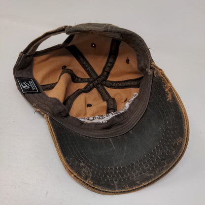 Hanson Heidelberg Cement Group Strapback Hat Brown OSFM Embroidered