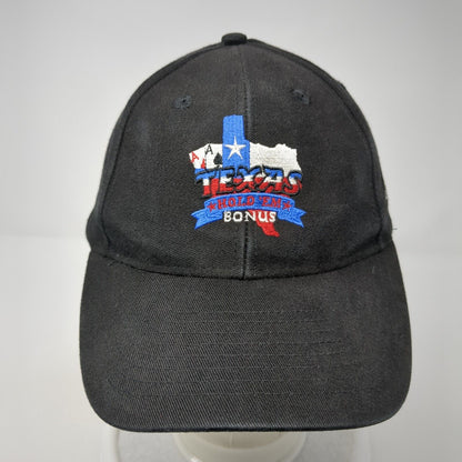 TEXAS Hold 'Em Bonus Progressive Gaming Slideback Hat Black OS Adjustable Mohr's