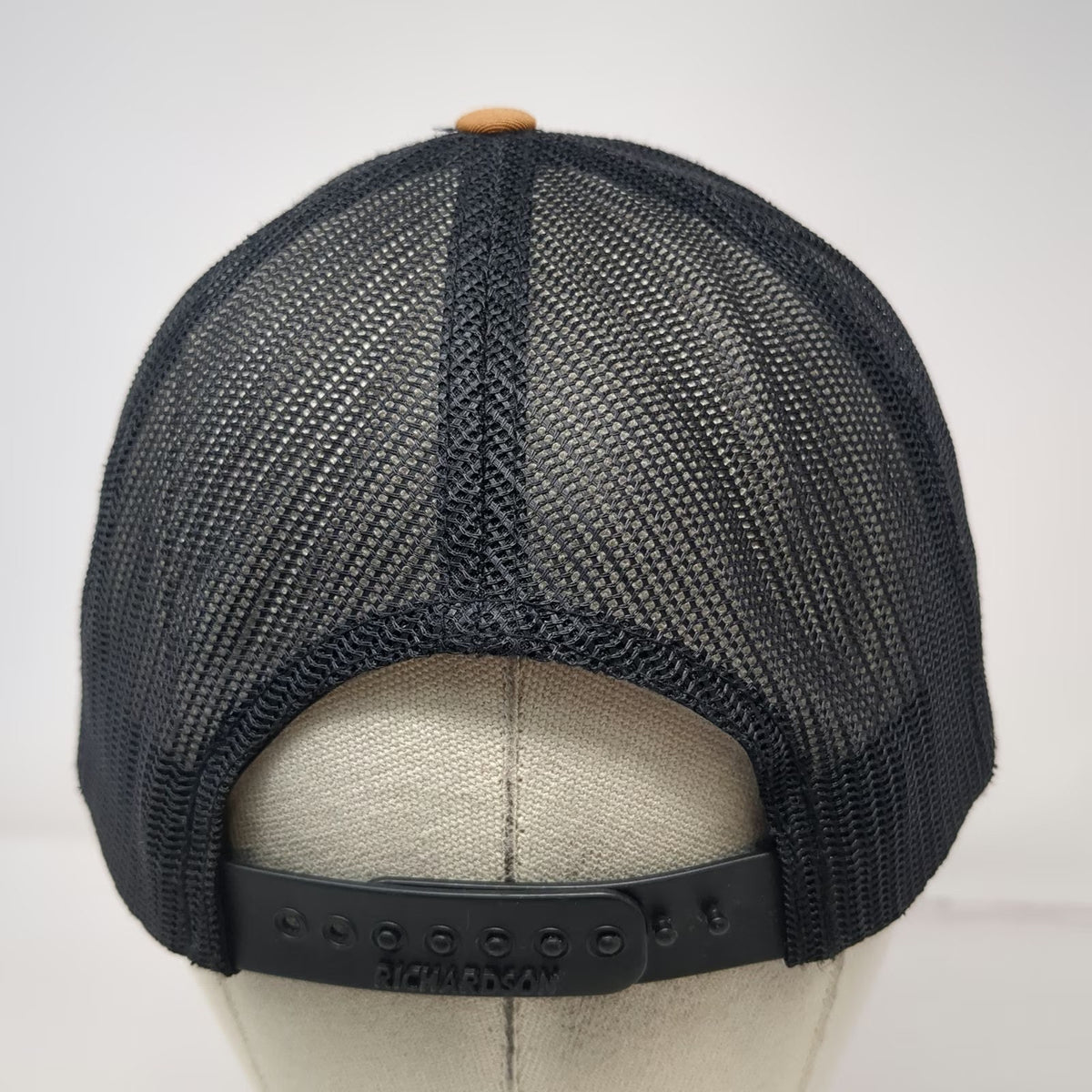 Richardson Trucker Hat Brown One Size Granite Construction Mesh Snapback 1922